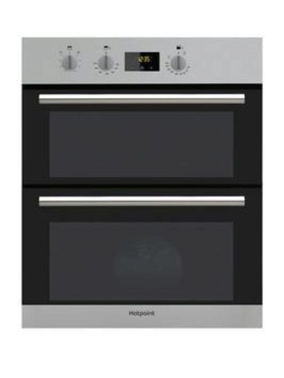 Hotpoint Du2540Ix 60Cm Electric Built-Under Double Oven  - Oven With Installation